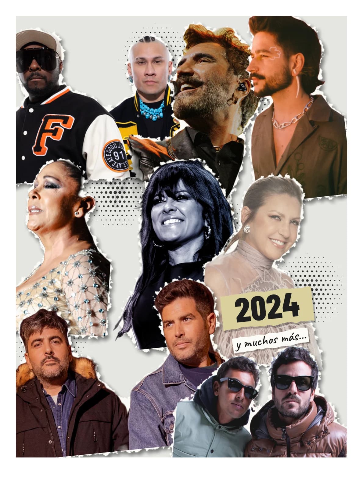 Starlite Occident Madrid 2024: Black Eyed Peas, Alejandro Fernández, Camilo, Isabel Pantoja, Vanesa Martín, Niña Pastori, Estopa, Taburete y muchos más